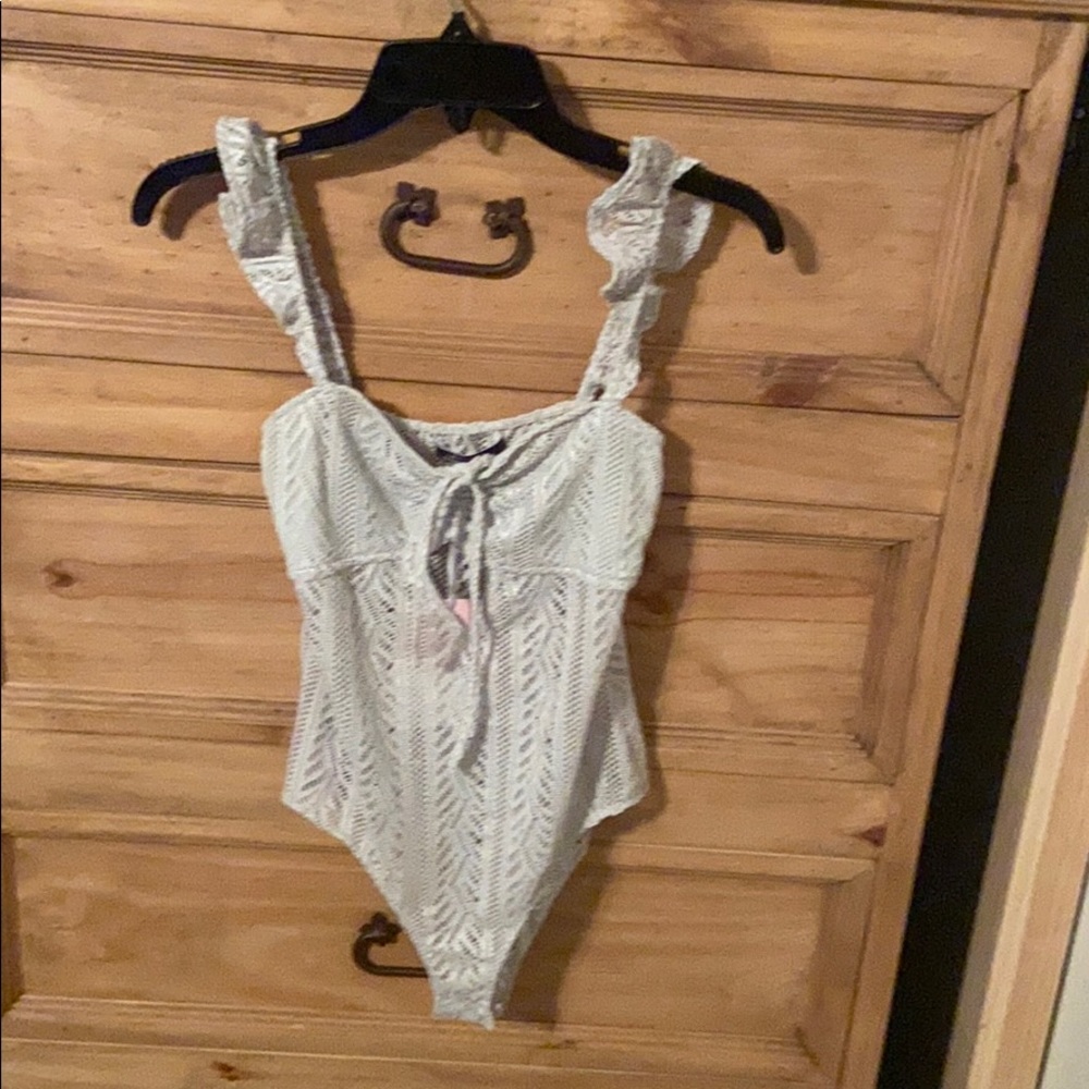 BNWT Sage green bodysuit